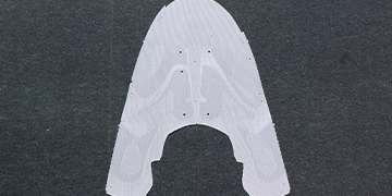 Same color mesh fabric solution